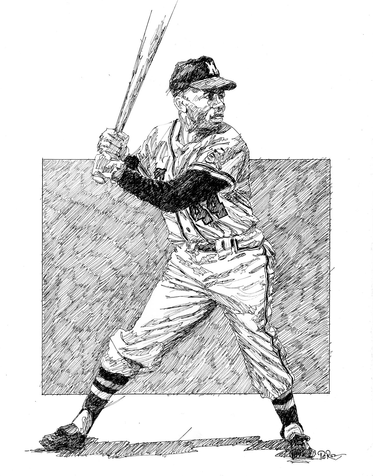 Baseball in Black and White : Dick Perez